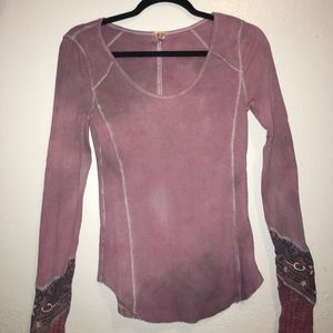 Free people tie dye thermal